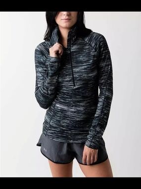 Under Armour Cold Gear Cozy Jacket Quarter-Zip Long Sleeve Top Size Medium